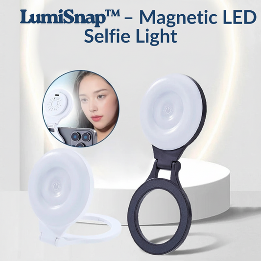 LumiSnap™ – Magnetic LED Selfie Light