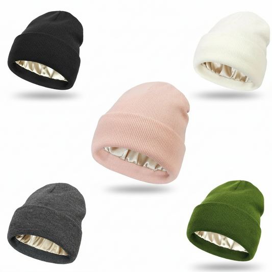 Satin Lined Beanie™ – Wärme trifft Haircare